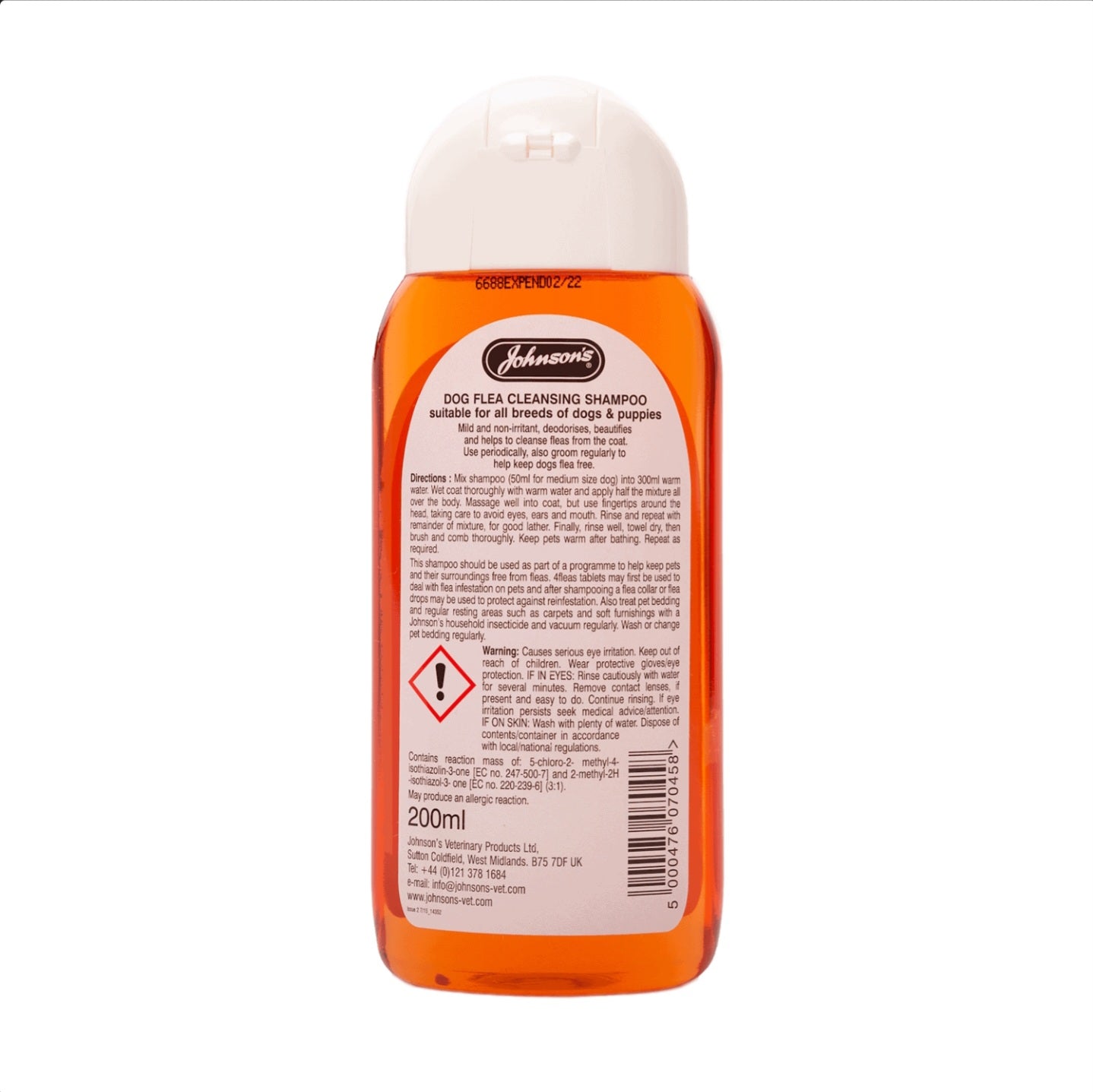 Johnson's Dog Flea Cleaning Shampoo